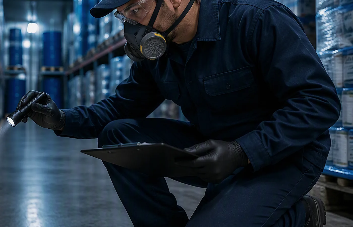 Inspección residencial de control de plagas